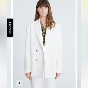 Halston Heritage Corinne Twill Tailored Blazer